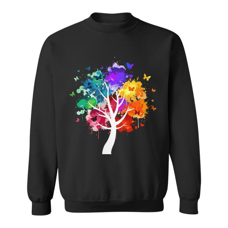 Colorful Tree Of Life Tshirt Sweatshirt