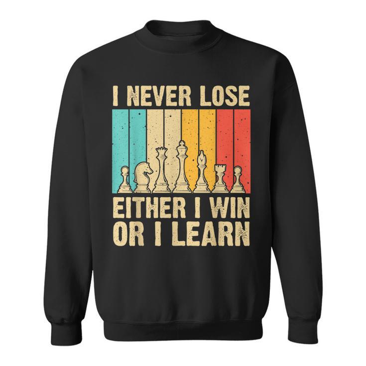 Cool Chess Lover Art For Men Women Kid Novelty Chess Player Sweatshirt