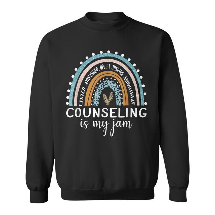 Counseling Is My Jam School Counselor Appreciation  Sweatshirt
