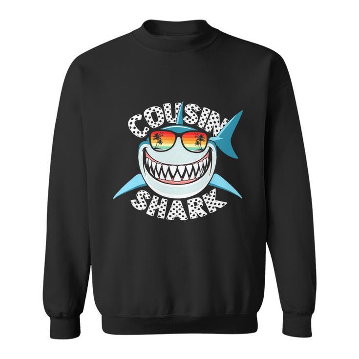 Cousin Shark Sea Animal Underwater Shark Lover Sweatshirt