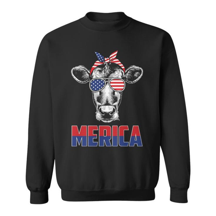 Cow Lovers Merica Sweatshirt