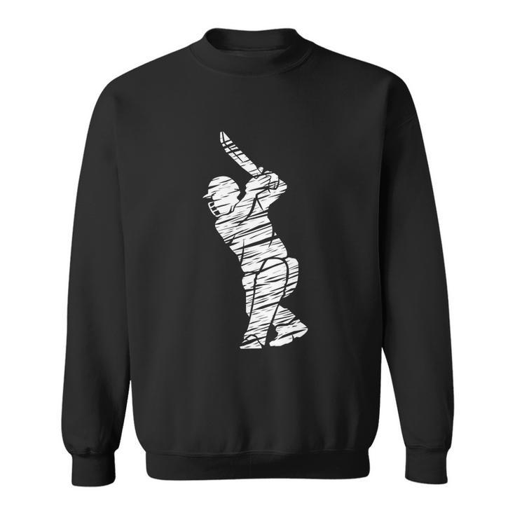 Cricket Sport Player Funny Gift Sweatshirt