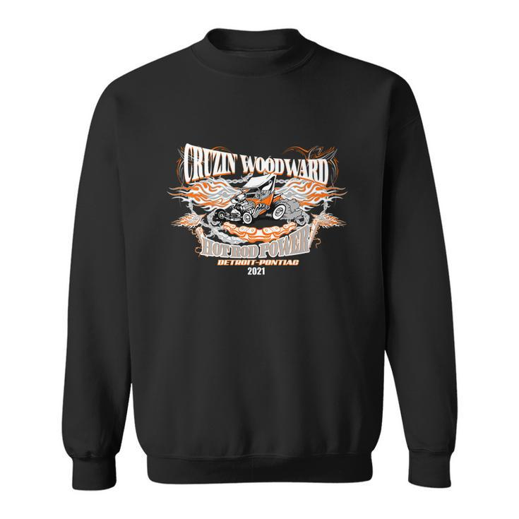 Cruising Woodward Hotrod Power  Graphic Design Printed Casual Daily Basic Sweatshirt