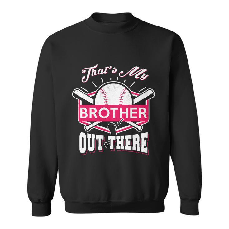 Cute Proud Baseball Sister Gift Cute Gift For Sisters Cute Gift Sweatshirt