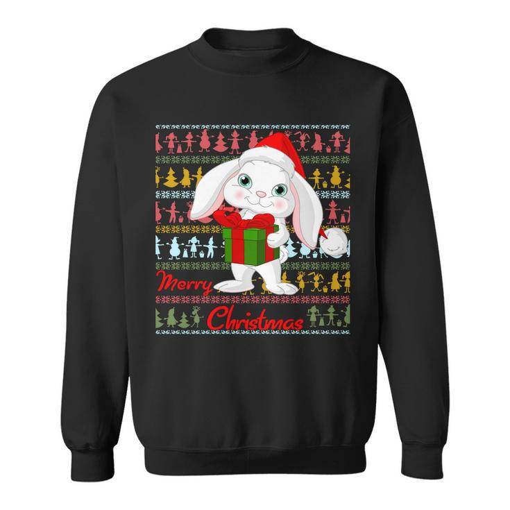 Cute Rabbit Ugly Christmas Sweater Sweatshirt