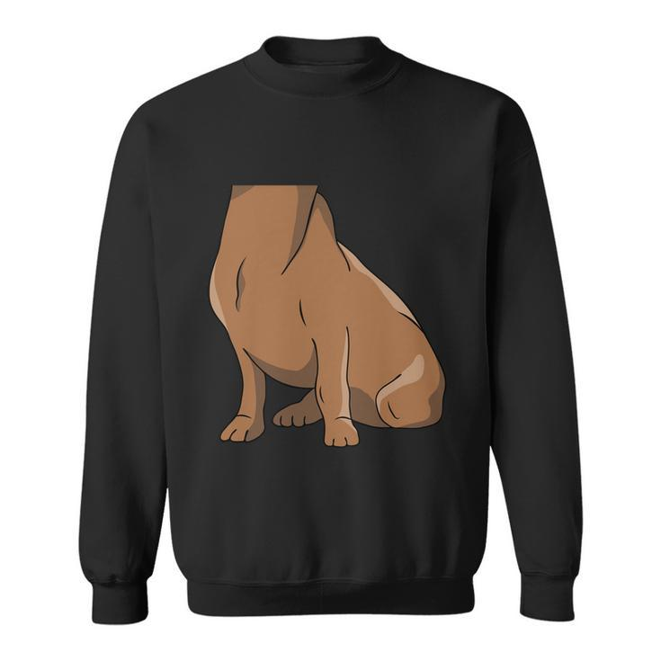 Dachshund Costume Dog Funny Animal Cosplay Doxie Pet Lover Cool Gift Sweatshirt