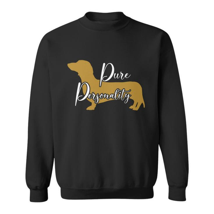 Dachshund Mom Wiener Doxie Mom Cute Doxie Graphic Dog Lover Funny Gift Sweatshirt