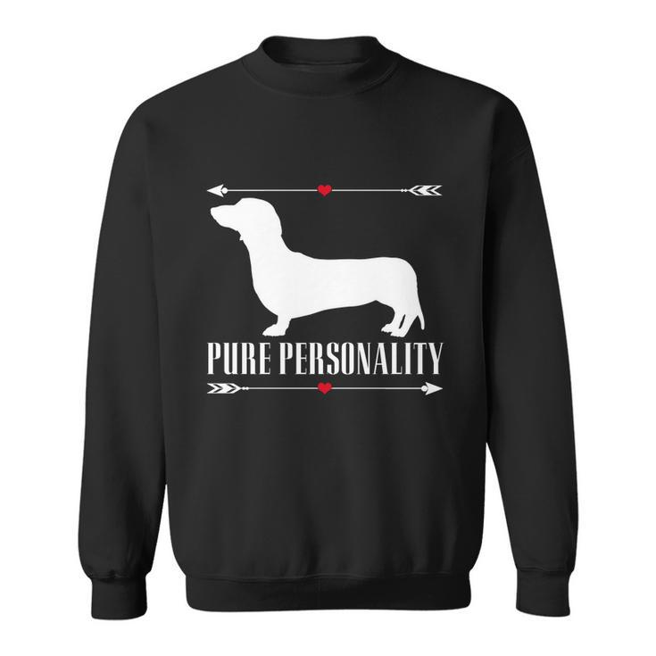 Dachshund Mom Wiener Doxie Mom Cute Doxie Graphic Dog Lover Gift Sweatshirt