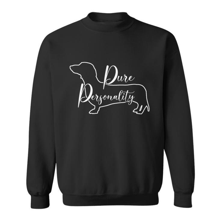 Dachshund Mom Wiener Doxie Mom Cute Doxie Graphic Dog Lover Great Gift Sweatshirt