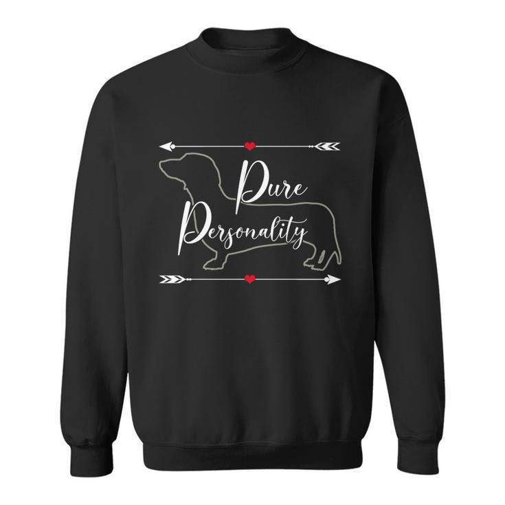 Dachshund Wiener Doxie Mom Cute Doxie Graphic Dog Lover Gift Sweatshirt