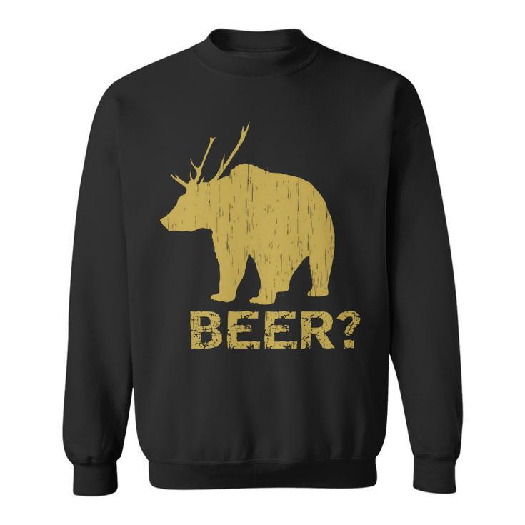 Deer Bear Beer Moose Elk Hunting Funny Tshirt Sweatshirt