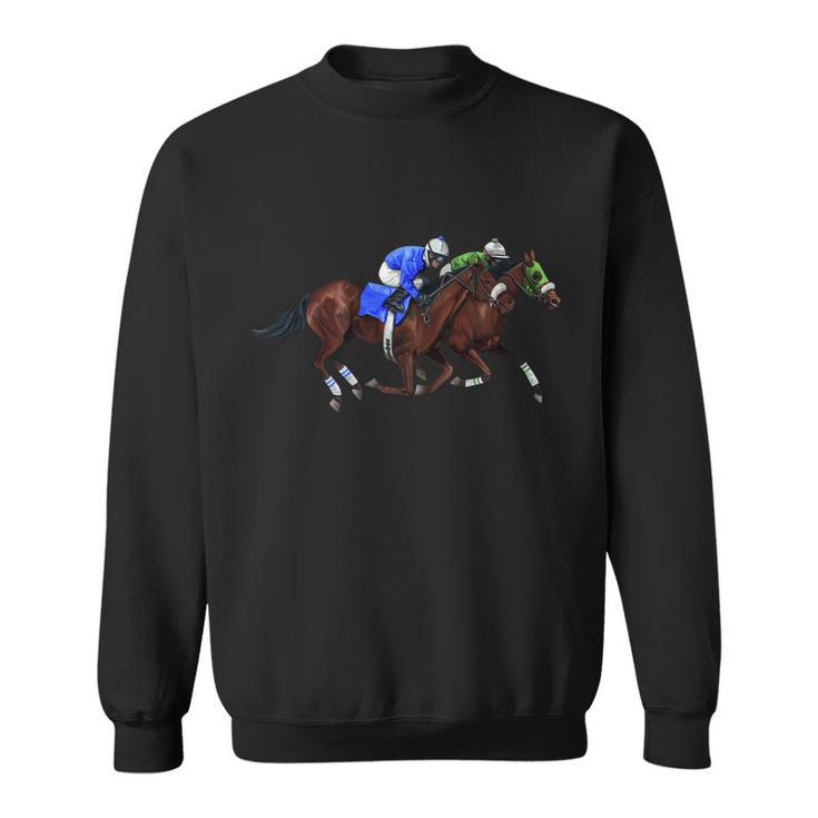 Derby Horse Racing V2 Sweatshirt