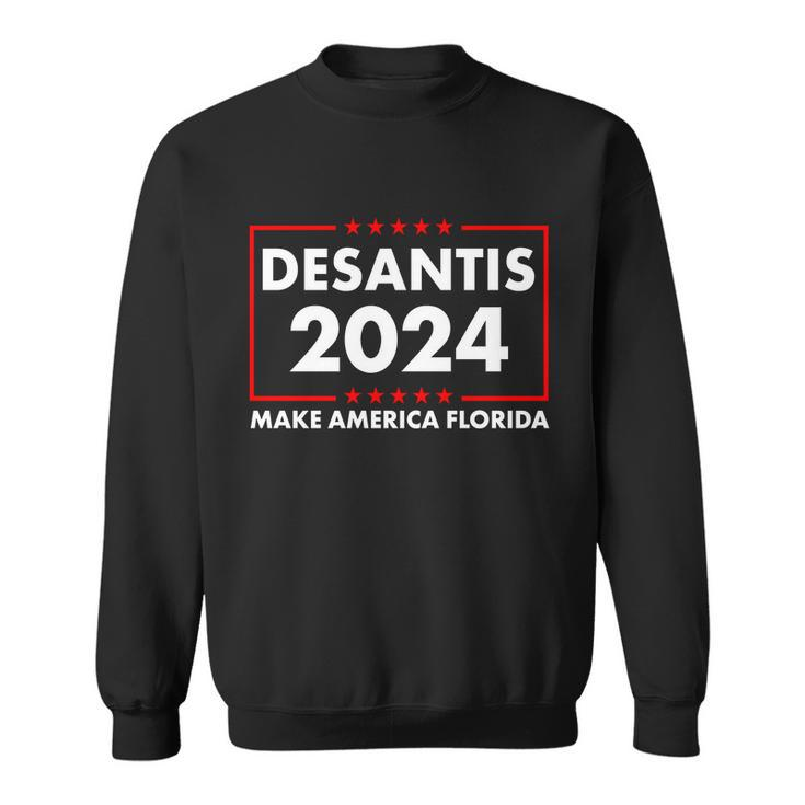 Desantis 2024 Make America Florida Election Logo V2 Sweatshirt