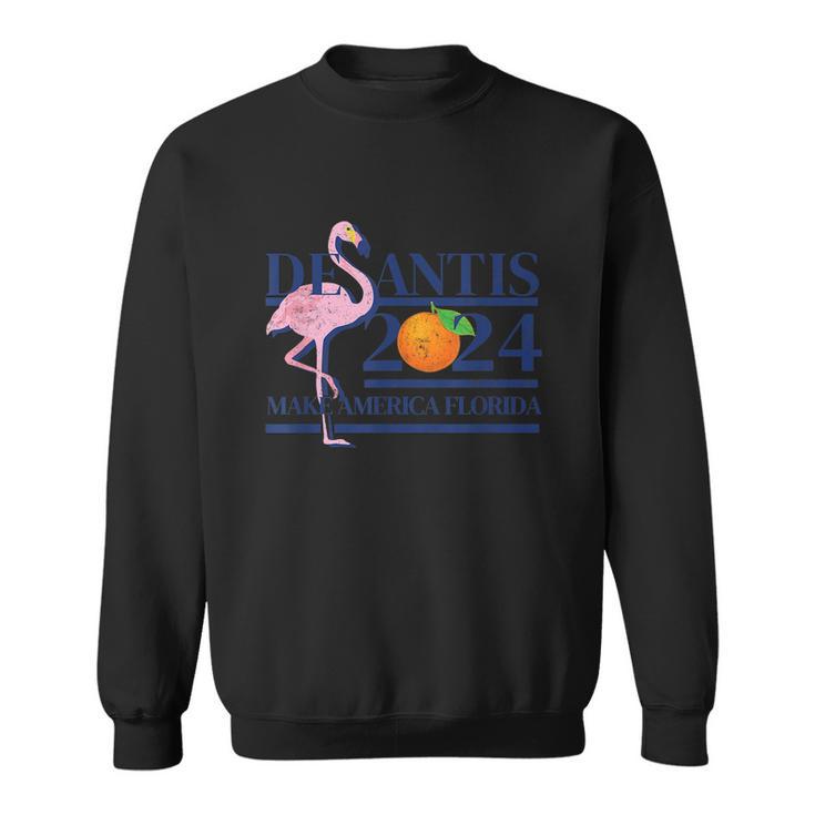 Desantis 2024 Make America Florida Flamingo Election Tshirt Sweatshirt