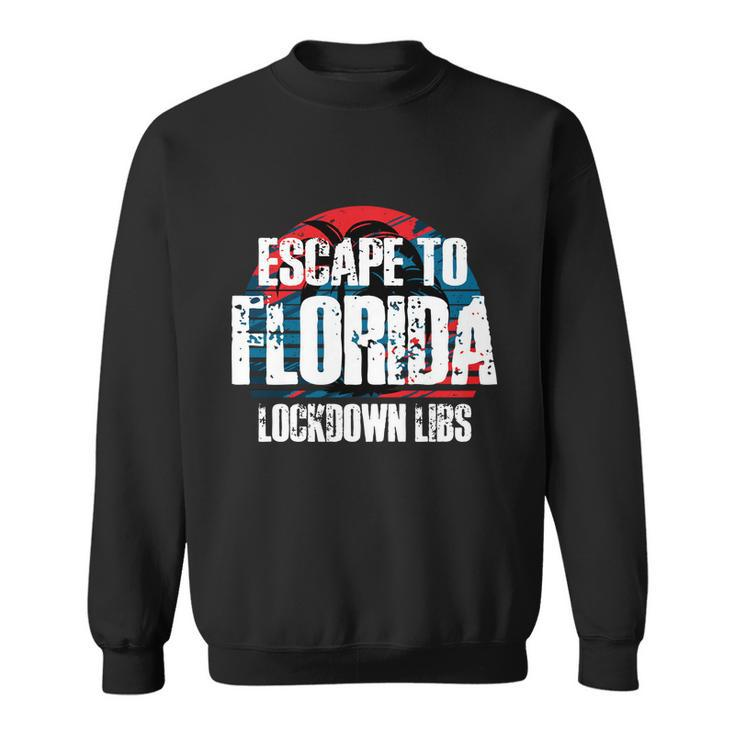 Desantis Escape To Florida Gift V2 Sweatshirt