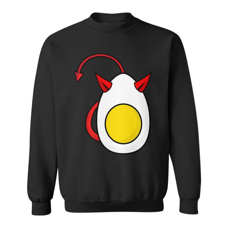 Deviled Egg Funny Halloween Costume Sweatshirt