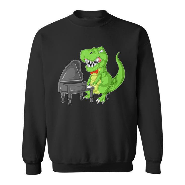 Dinosaur Piano Sweatshirt