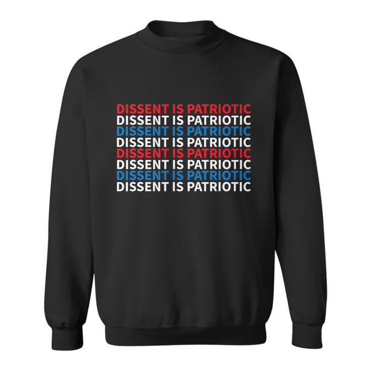 Dissent Is Patriotic Shirt Collar Rbg I Dissent Sweatshirt