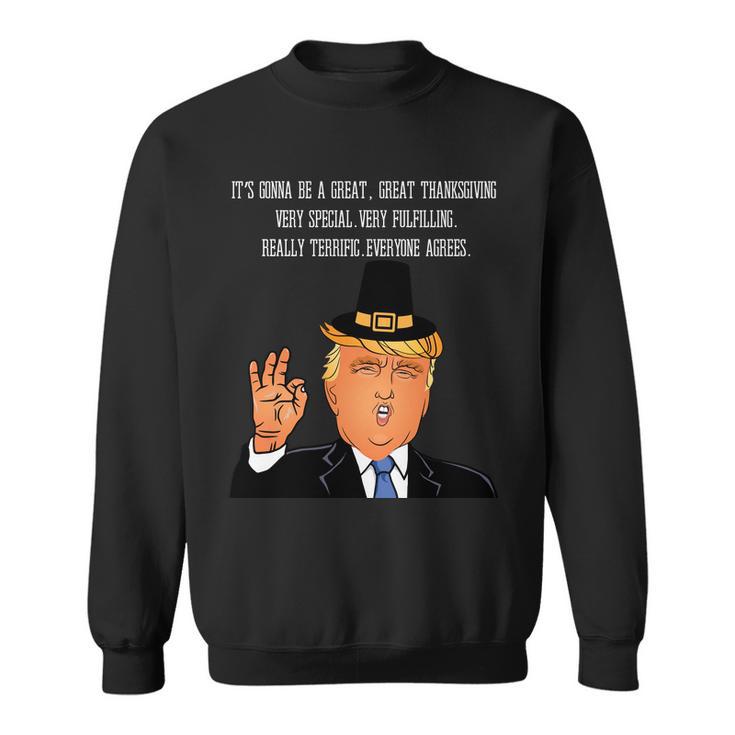 Donald Trump Its Gonna Be A Great Thanksgiving Tshirt Sweatshirt