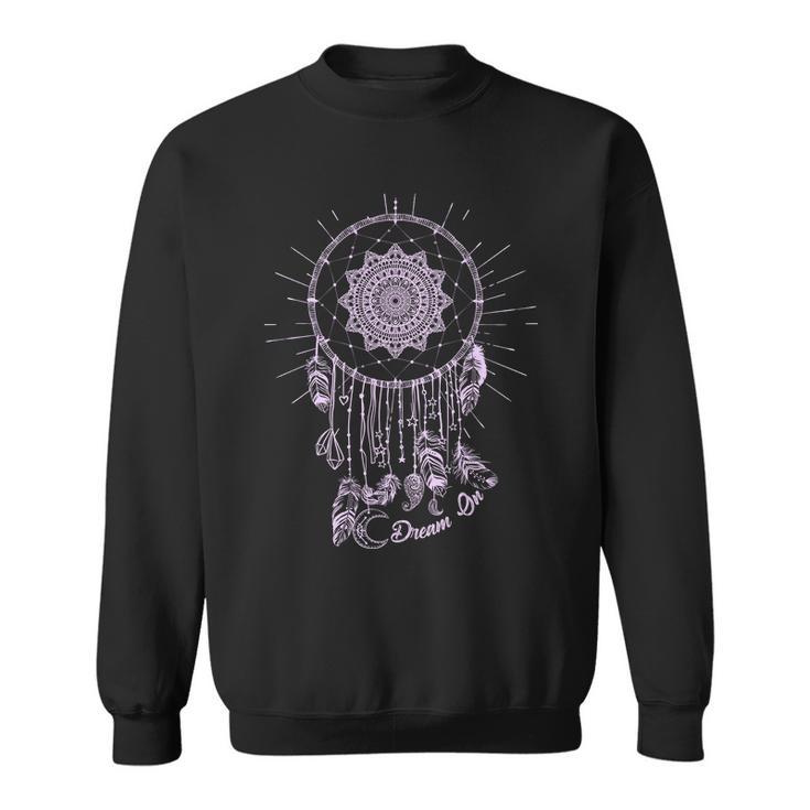 Dream On Native American Dream Catcher Sweatshirt