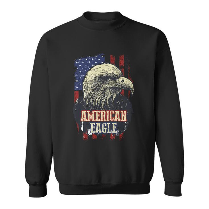 Eagle Mullet 4Th Of July Merica Patriotic American Flag Usa Cool Gift Sweatshirt
