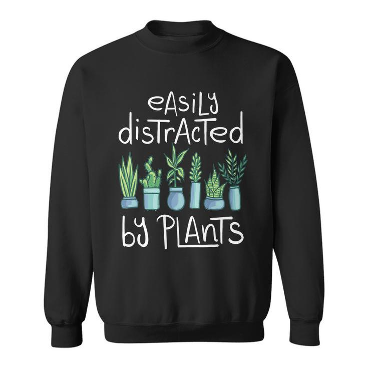 Easily Distracted By Plants V2 Sweatshirt