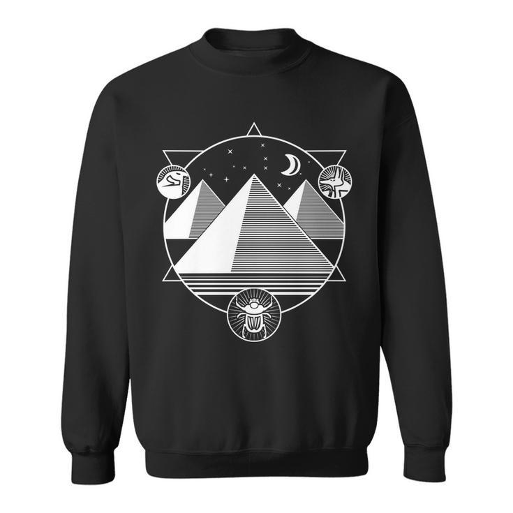 Egyptian Pyramids Emblem Tshirt Sweatshirt