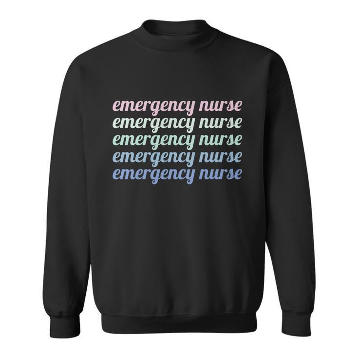 Emergency Nurse Gift Sweatshirt