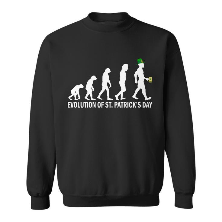 Evolution Of St Patricks Day Sweatshirt