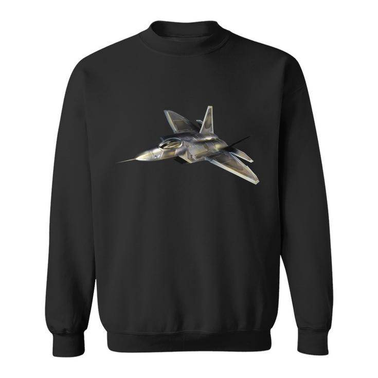 F-22 Raptor Fighter Jet Sweatshirt