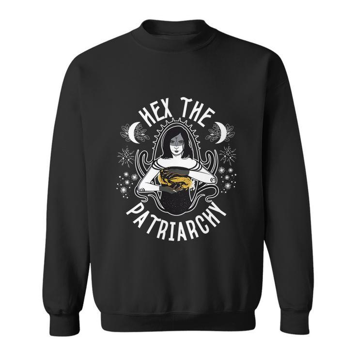 Feminist Witch Hex The Patriarchy V3 Sweatshirt