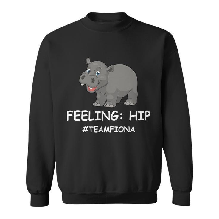 Fiona The Baby Hippo Feeling Hip Preemie Sweatshirt