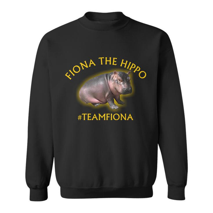 Fiona The Hippo Teamfiona Photo Sweatshirt