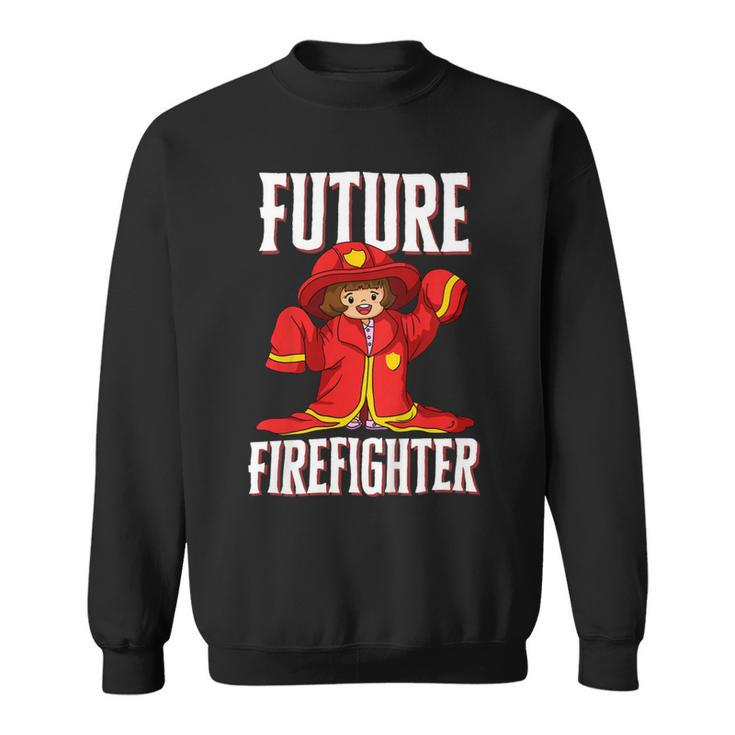 Firefighter Future Firefighter For Young Girls V2 Sweatshirt