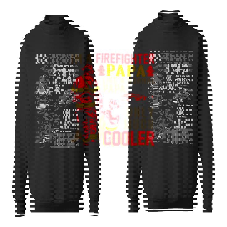 Firefighter Vintage Im A Firefighter Papa Definition Much Cooler ...