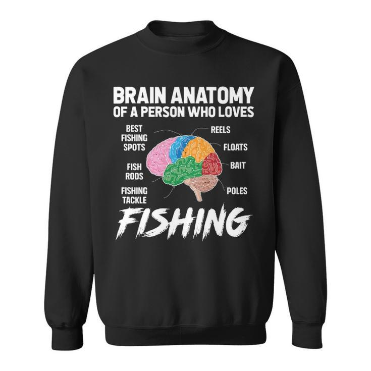 Fishing Brain Sweatshirt
