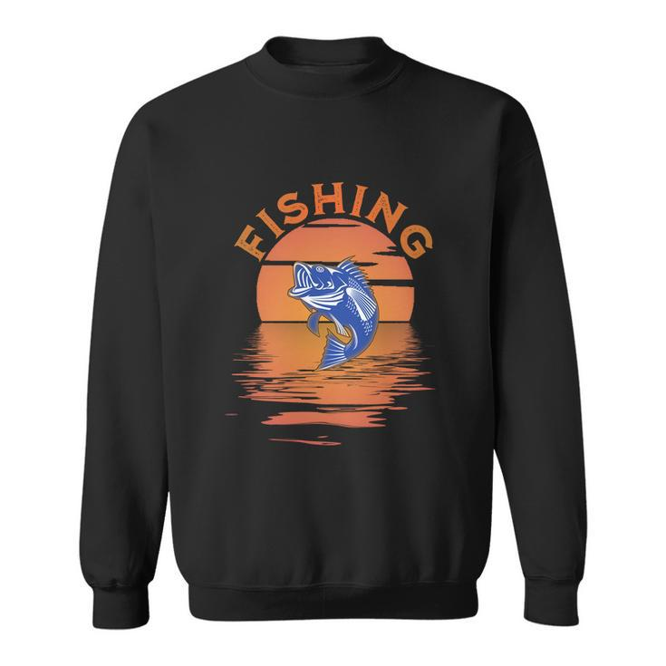 Fishing Not Catching Funny Fishing Gifts For Fishing Lovers Sweatshirt