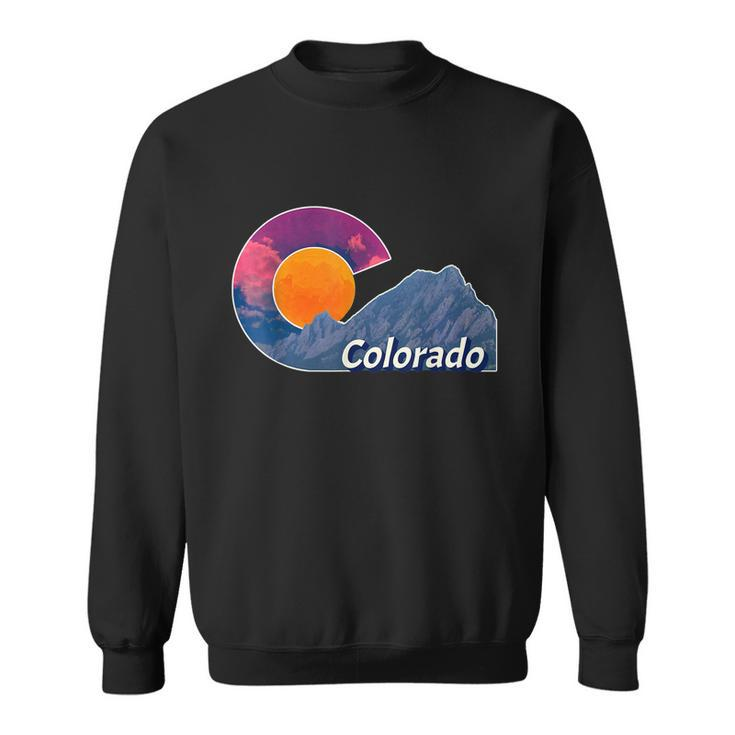 Flag Inspired Colorado Sweatshirt