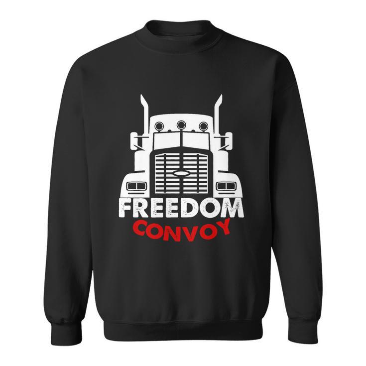 Freedom Convoy Support Truckers Tshirt Sweatshirt