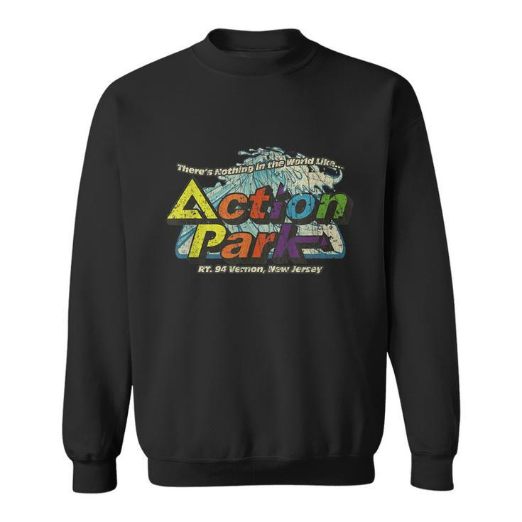 Funny Action Park New Jersey 1978 Vintage  V3 Sweatshirt