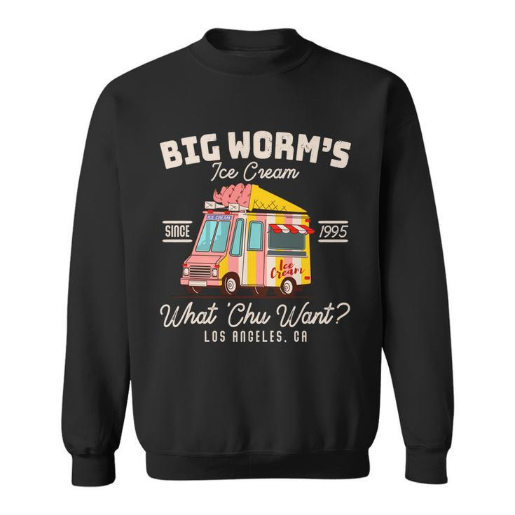 Funny Big Worms Ice Cream What Chu Want Since 1995 Tshirt Sweatshirt