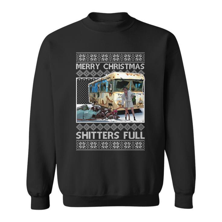Funny Merry Christmas Shitters Full Ugly Christmas Sweater Tshirt Sweatshirt