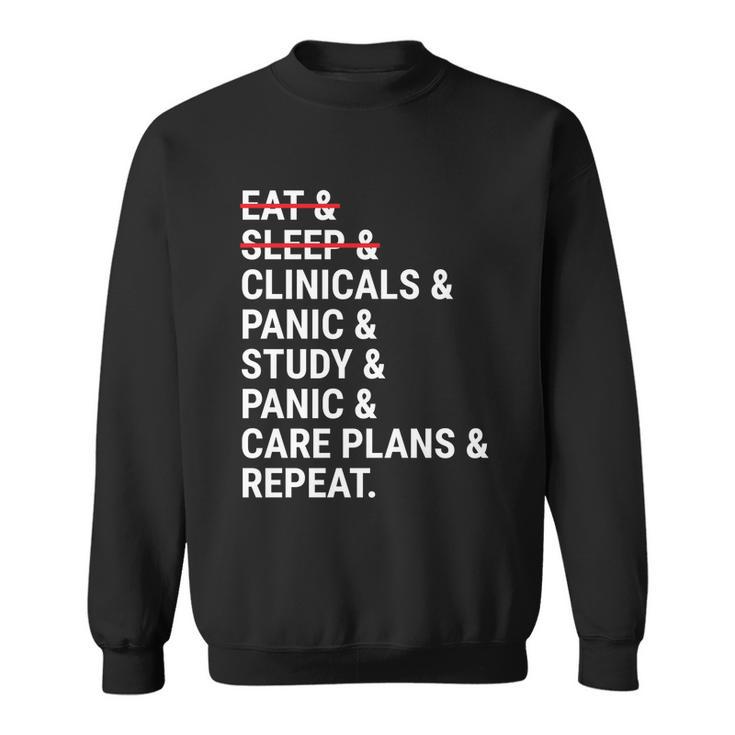 Funny Nursing School Student Nurse Gift Sweatshirt