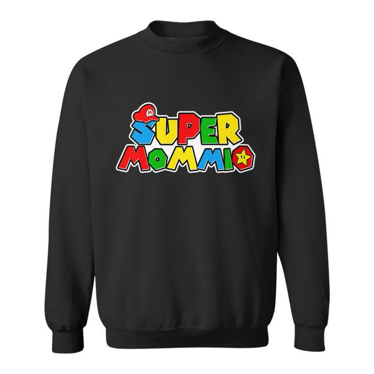 Funny Super Mommio Mothers Day Gamer Sweatshirt