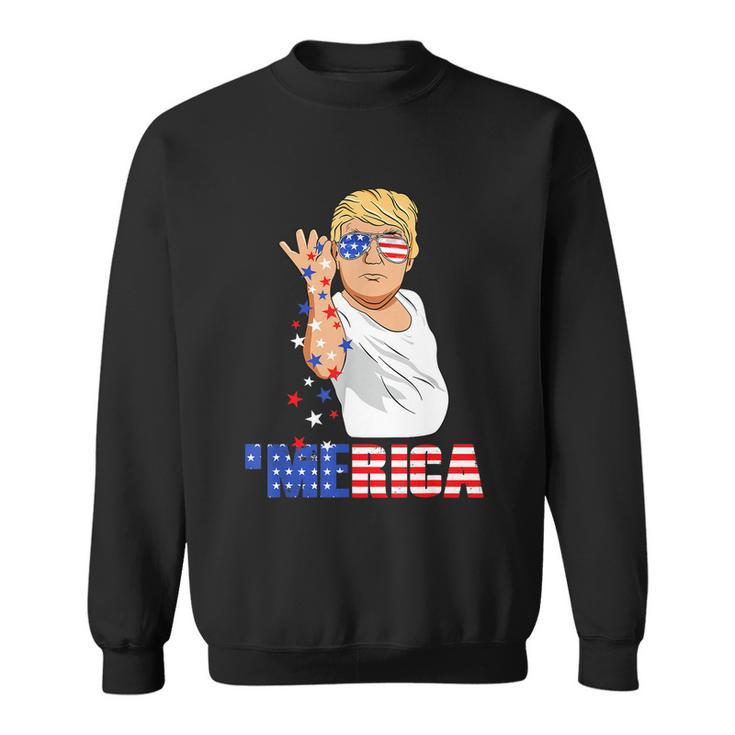 Funny Trump Salt Merica Freedom 4Th Of July Tshirt Gifts Sweatshirt