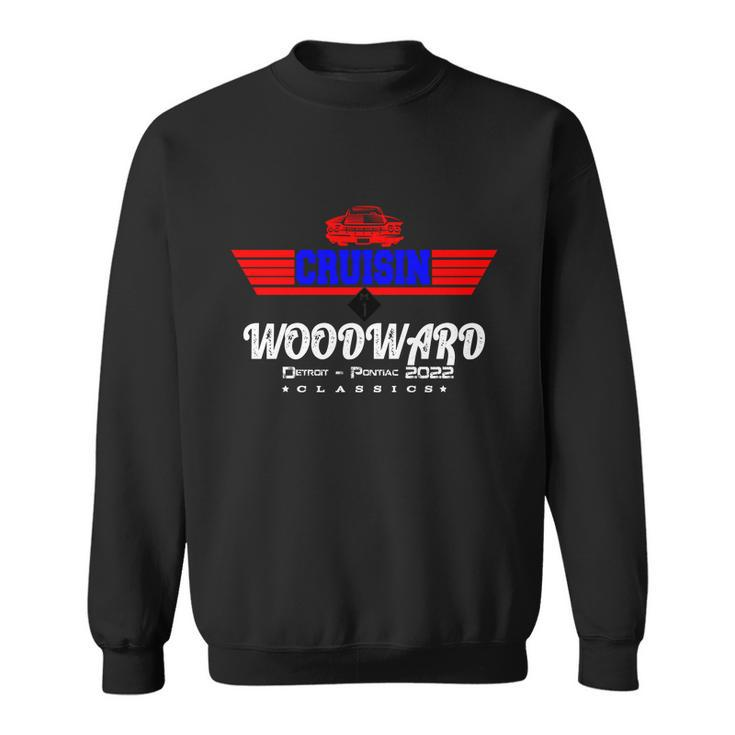 Funny Woodward Cruise Flight Retro 2022 Car Cruise Graphic Design Printed Casual Daily Basic Sweatshirt