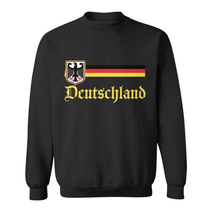 Germany Flag Stripe Logo Sweatshirt