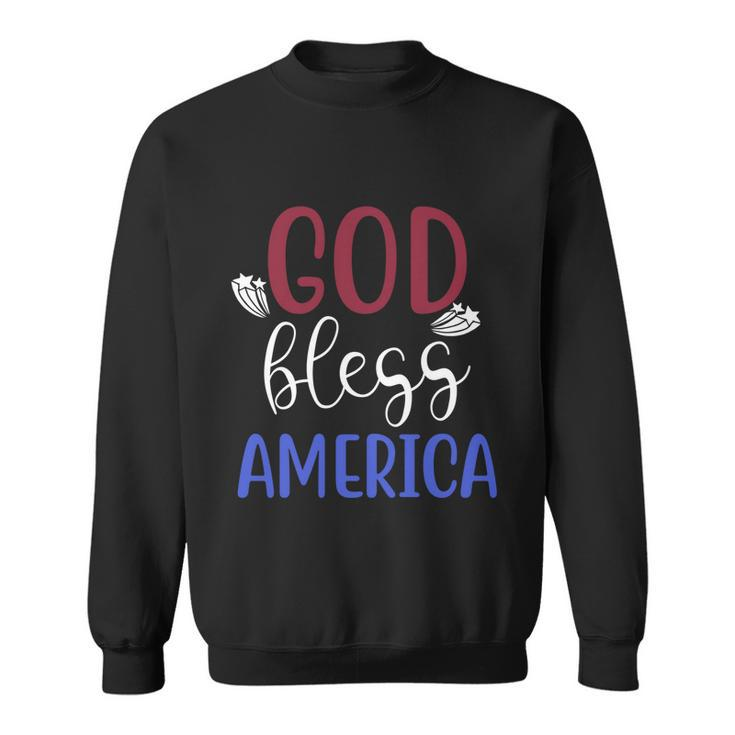 God Bless America 4Th July Patriotic Independence Day Gift Sweatshirt