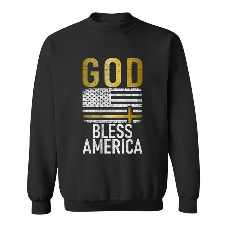 God Bless America Usa 4Th July Independence Gift Sweatshirt