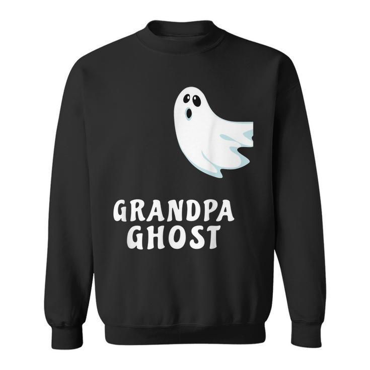 Grandpa Ghost Funny Spooky Halloween Ghost Halloween Dad  Sweatshirt